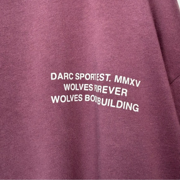 RARE DARC SPORT NARUTO SHIPPUDEN Wolves TShirt Limited Edition Purple 845/1000 L - Picture 6 of 14